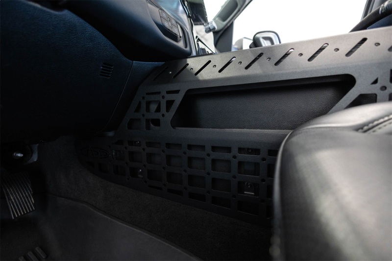RAM 1500 TRX Center Console Molle Panels & Digital Device Bridge - Addictive Desert Designs - Hammer Black - `21-`27